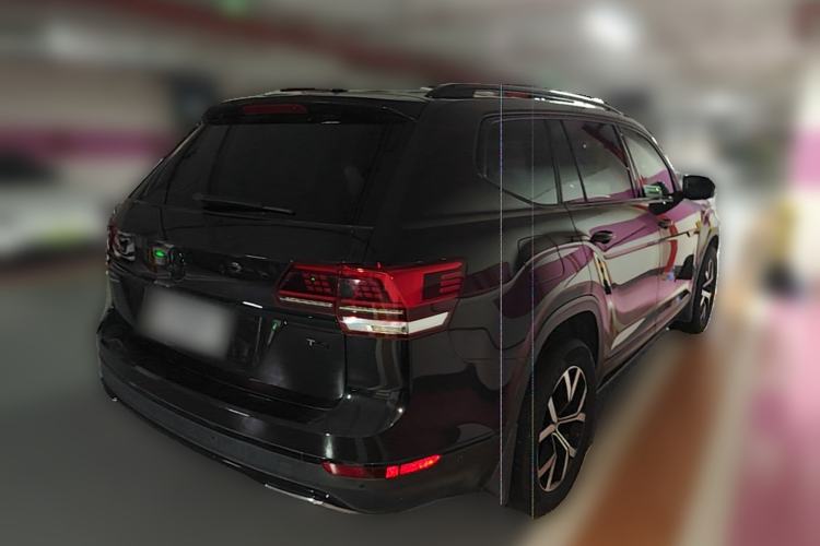 Used Volkswagen Teramont 2020 Revised Version 330TSI Two-Wheel Drive Luxury Edition Rear Right 45 Deg