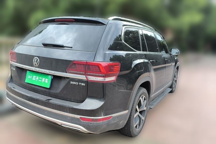 Used Volkswagen Teramont 2020 380TSI Four-Wheel Drive Luxury Version China VI Standard Rear Right 45 Deg