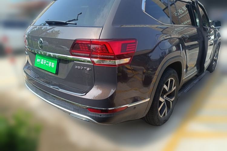 Used Volkswagen Teramont 2020 380TSI Four-Wheel Drive Luxury Version China VI Standard Rear Right 45 Deg