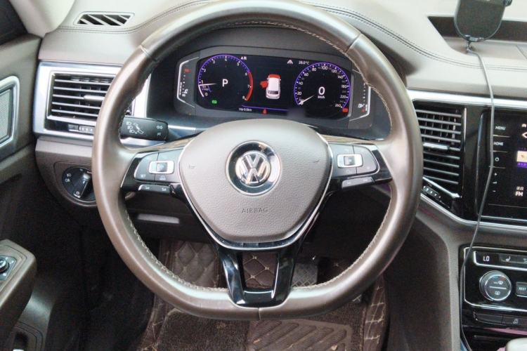 Used Volkswagen Teramont 2020 380TSI Four-Wheel Drive Luxury Version China VI Standard Steering Wheel