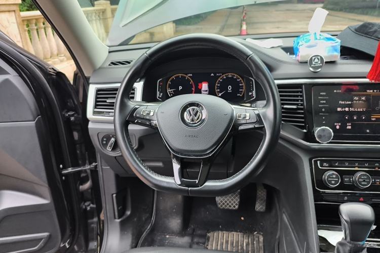 Used Volkswagen Teramont 2020 380TSI Four-Wheel Drive Luxury Version China VI Standard Steering Wheel