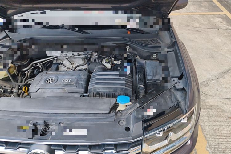 Used Volkswagen Teramont 2020 380TSI Four-Wheel Drive Luxury Version China VI Standard Engine Bay Left