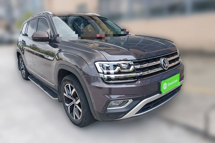 Used Volkswagen Teramont 2020 380TSI Four-Wheel Drive Luxury Version China VI Standard Front Right 45 Deg