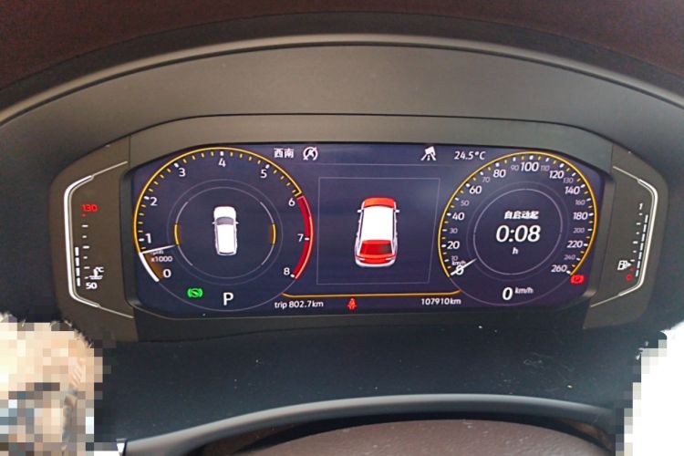 Used Volkswagen Teramont 2020 380TSI Four-Wheel Drive Luxury Version China VI Standard Instrument Cluster