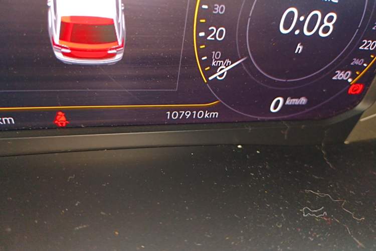 Used Volkswagen Teramont 2020 380TSI Four-Wheel Drive Luxury Version China VI Standard Odometer Close Up
