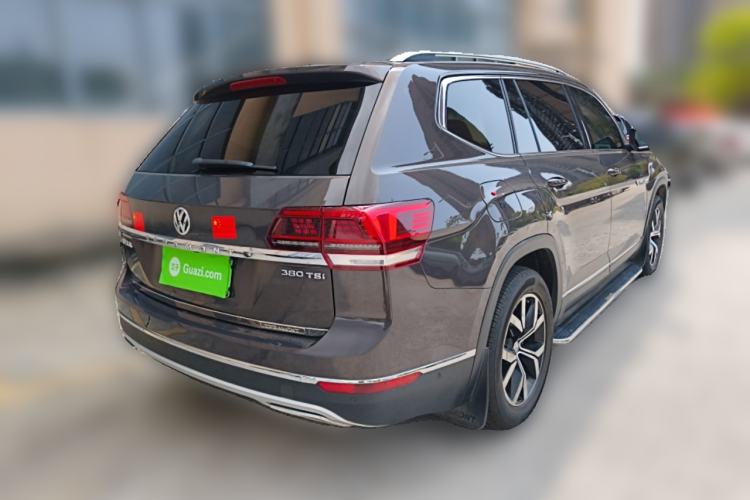 Used Volkswagen Teramont 2020 380TSI Four-Wheel Drive Luxury Version China VI Standard Rear Right 45 Deg