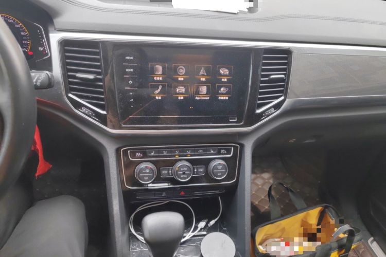 Used Volkswagen Teramont 2020 380TSI Four-Wheel Drive Luxury Version China VI Standard Audio And AC Panel