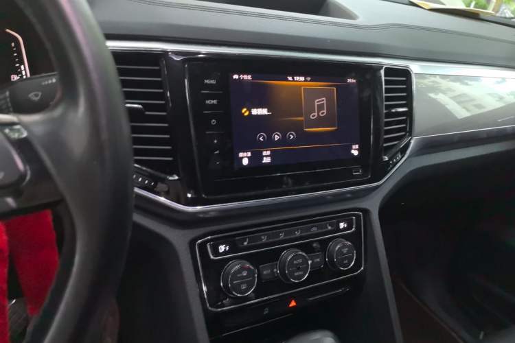 Used Volkswagen Teramont 2020 380TSI Four-Wheel Drive Luxury Version China VI Standard Audio And AC Panel