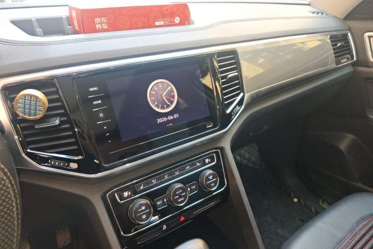 Used Volkswagen Teramont 2020 380TSI Four-Wheel Drive Luxury Version China VI Standard Audio And AC Panel