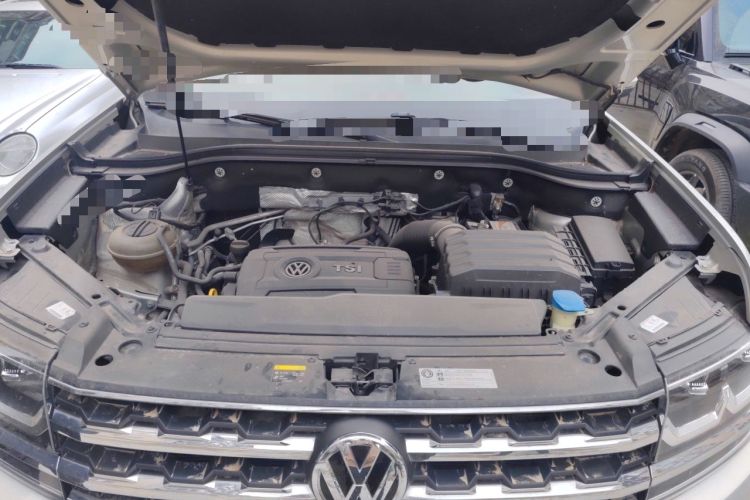 Used Volkswagen Teramont 2020 380TSI Four-Wheel Drive Luxury Version China VI Standard Engine Bay