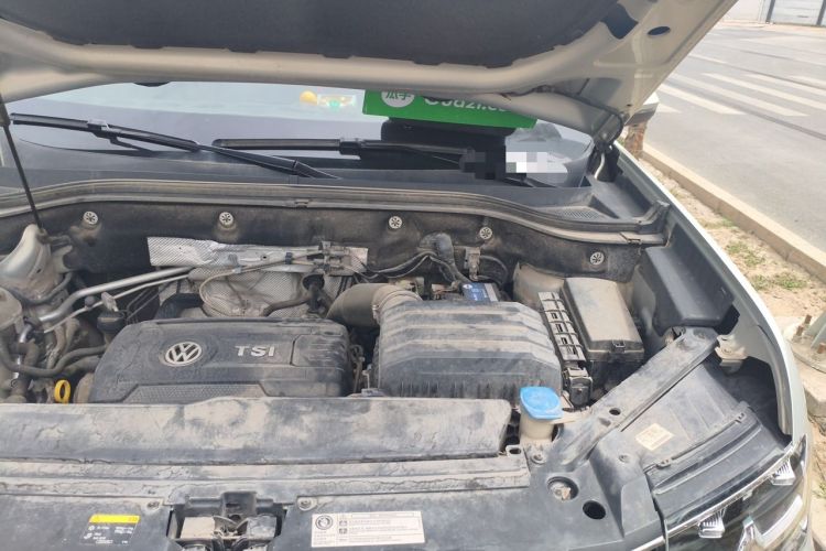 Used Volkswagen Teramont 2020 380TSI Four-Wheel Drive Luxury Version China VI Standard Engine Bay Left