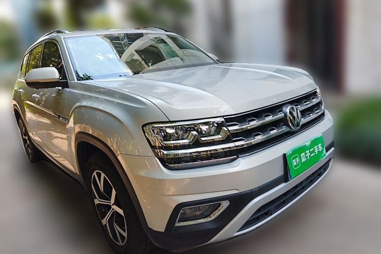 Used Volkswagen Teramont 2020 Revised Version 380TSI Four-Wheel Drive Luxury Edition Front Right 45 Deg