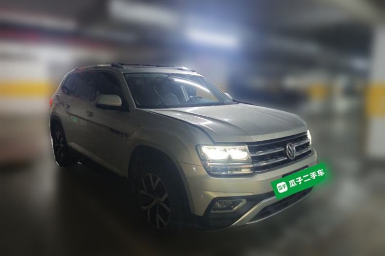 Used Volkswagen Teramont 2020 380TSI Four-Wheel Drive Luxury Version China VI Standard Front Right 45 Deg