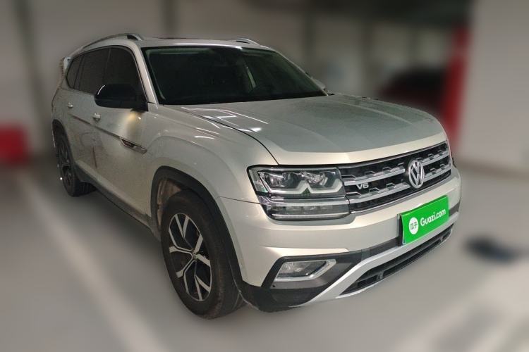 Used Volkswagen Teramont 2020 380TSI Four-Wheel Drive Luxury Version China VI Standard Front Right 45 Deg