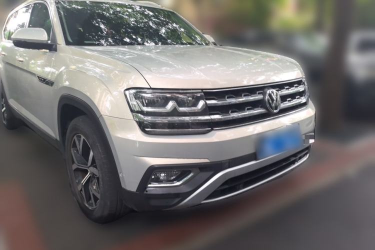 Used Volkswagen Teramont 2020 380TSI Four-Wheel Drive Luxury Version China VI Standard Front Right 45 Deg