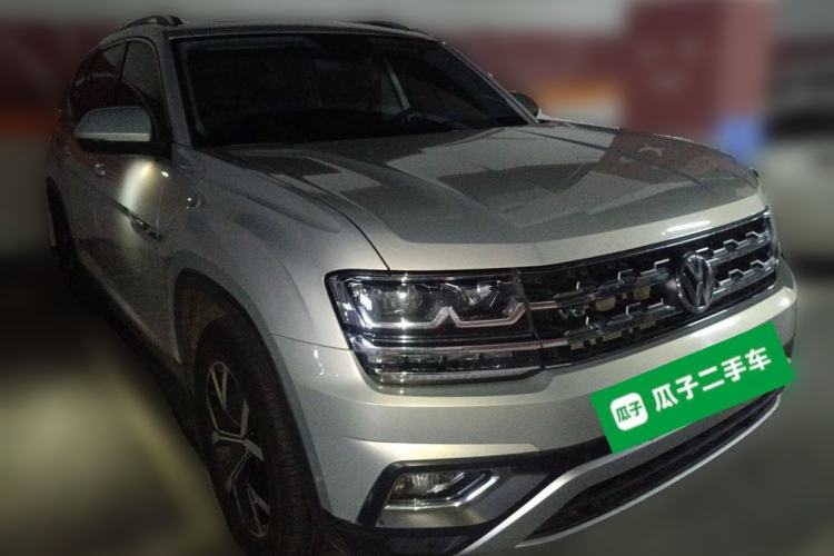 Used Volkswagen Teramont 2020 530 V6 Four-Wheel Drive Luxury Version China VI Standard Front Right 45 Deg
