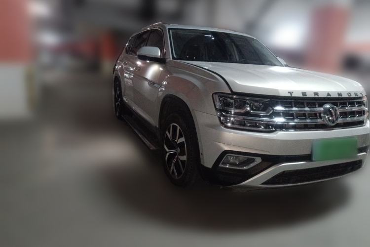 Used Volkswagen Teramont 2020 380TSI Four-Wheel Drive Luxury Version China VI Standard Front Right 45 Deg