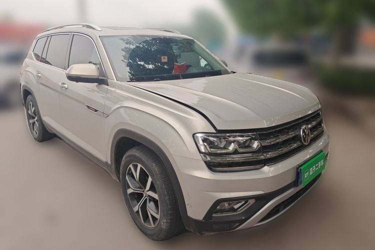 Used Volkswagen Teramont 2020 380TSI Four-Wheel Drive Luxury Version China VI Standard Front Right 45 Deg