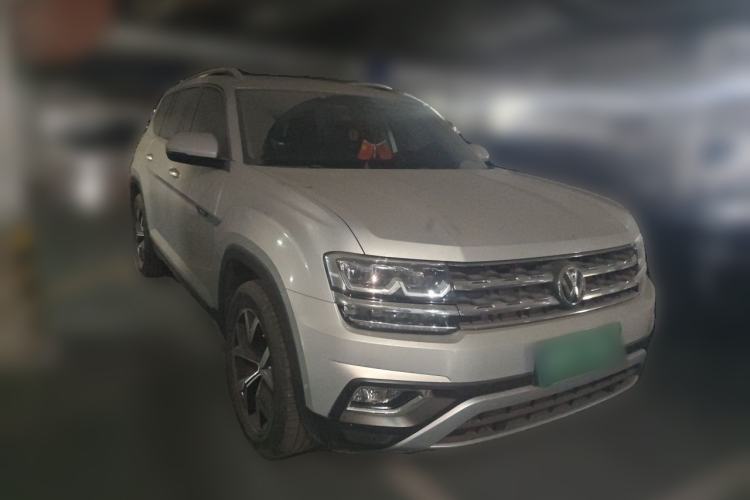 Used Volkswagen Teramont 2020 380TSI Four-Wheel Drive Luxury Version China VI Standard Front Right 45 Deg
