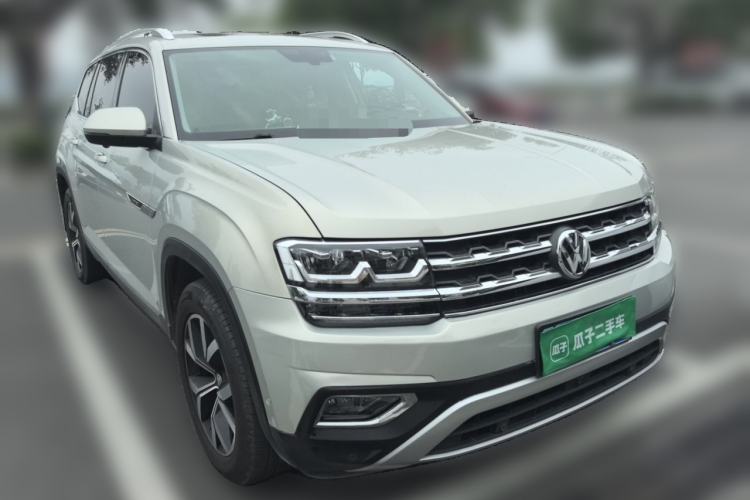 Used Volkswagen Teramont 2020 380TSI Four-Wheel Drive Luxury Version China VI Standard Front Right 45 Deg