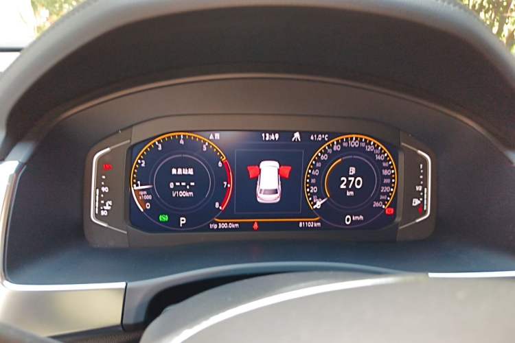 Used Volkswagen Teramont 2020 Revised Version 380TSI Four-Wheel Drive Luxury Edition Instrument Cluster