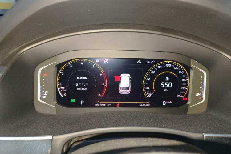 Used Volkswagen Teramont 2020 380TSI Four-Wheel Drive Luxury Version China VI Standard Instrument Cluster