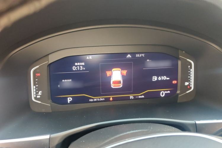 Used Volkswagen Teramont 2020 380TSI Four-Wheel Drive Luxury Version China VI Standard Instrument Cluster