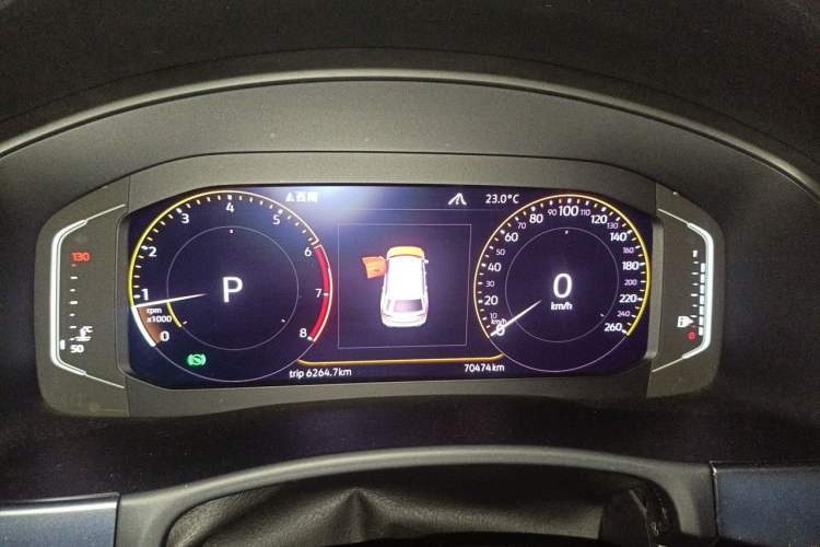 Used Volkswagen Teramont 2020 530 V6 Four-Wheel Drive Luxury Version China VI Standard Instrument Cluster