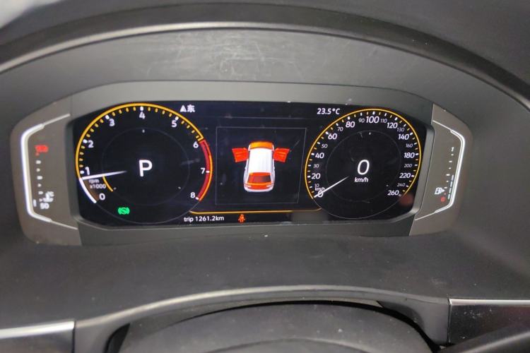 Used Volkswagen Teramont 2020 Revised Version 330TSI Two-Wheel Drive Luxury Edition Instrument Cluster
