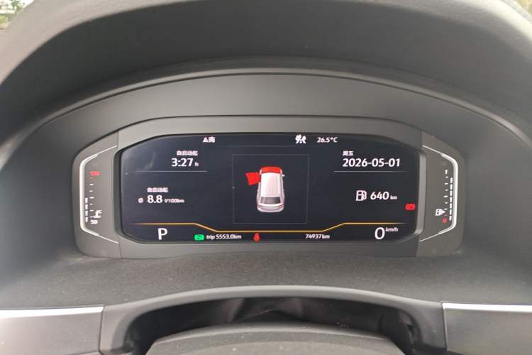 Used Volkswagen Teramont 2020 380TSI Four-Wheel Drive Luxury Version China VI Standard Instrument Cluster