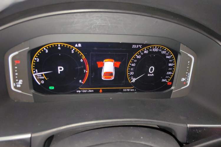 Used Volkswagen Teramont 2020 Revised Version 330TSI Two-Wheel Drive Luxury Edition Instrument Cluster