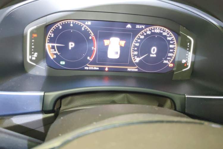 Used Volkswagen Teramont 2020 380TSI Four-Wheel Drive Luxury Version China VI Standard Instrument Cluster