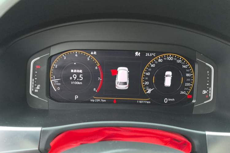 Used Volkswagen Teramont 2020 380TSI Four-Wheel Drive Luxury Version China VI Standard Instrument Cluster