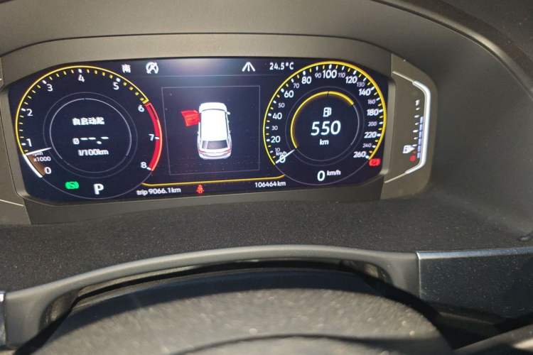 Used Volkswagen Teramont 2020 380TSI Four-Wheel Drive Luxury Version China VI Standard Odometer Close Up