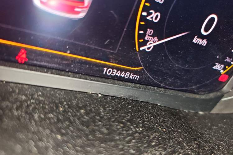 Used Volkswagen Teramont 2020 380TSI Four-Wheel Drive Luxury Version China VI Standard Odometer Close Up