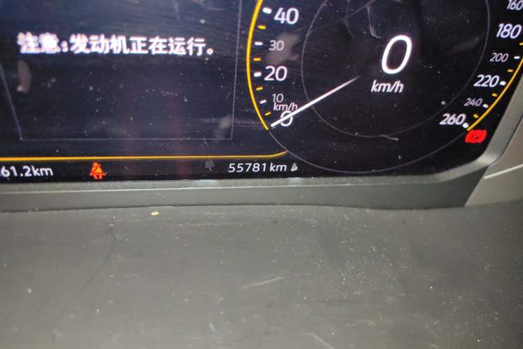 Used Volkswagen Teramont 2020 Revised Version 330TSI Two-Wheel Drive Luxury Edition Odometer Close Up