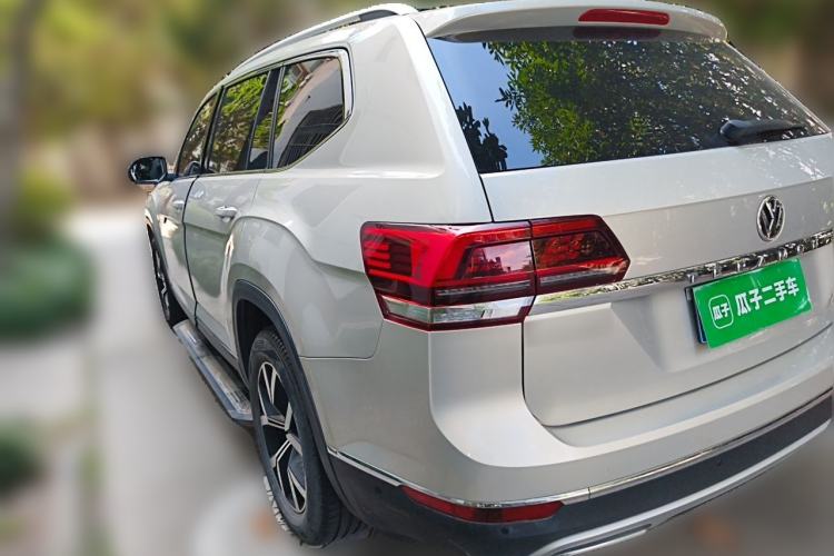 Used Volkswagen Teramont 2020 Revised Version 380TSI Four-Wheel Drive Luxury Edition Rear Left 45 Deg