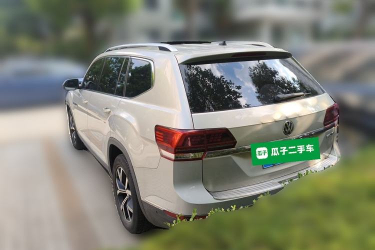 Used Volkswagen Teramont 2020 330TSI Two-Wheel-Drive Luxury Edition China VI Standard Rear Left 45 Deg