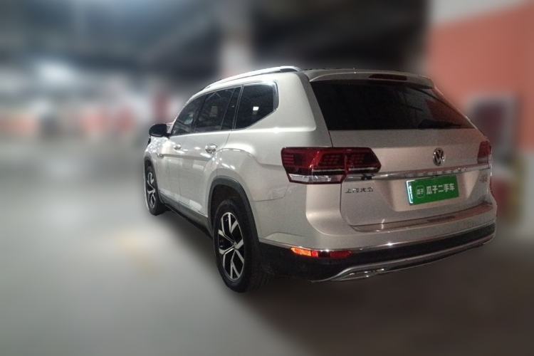 Used Volkswagen Teramont 2020 380TSI Four-Wheel Drive Luxury Version China VI Standard Rear Left 45 Deg
