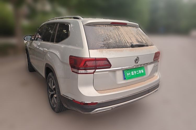 Used Volkswagen Teramont 2020 380TSI Four-Wheel Drive Luxury Version China VI Standard Rear Left 45 Deg