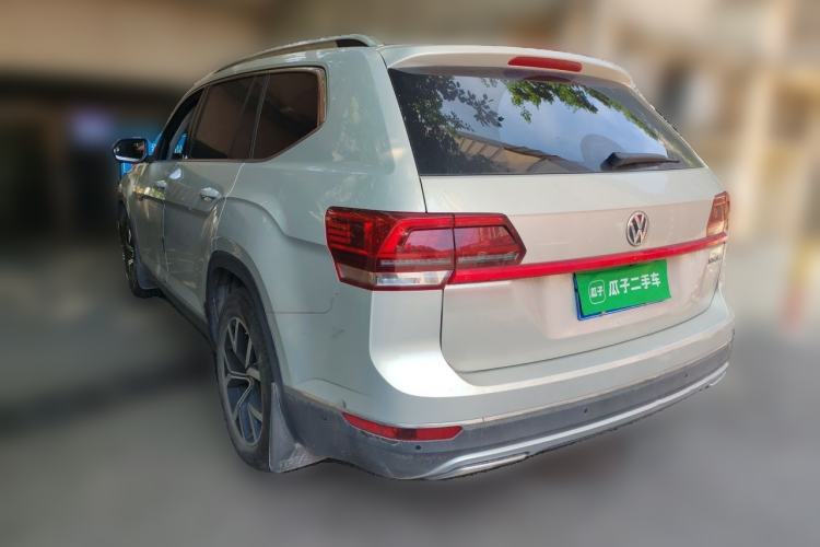 Used Volkswagen Teramont 2020 Revised Version 380TSI Four-Wheel Drive Luxury Edition Rear Left 45 Deg