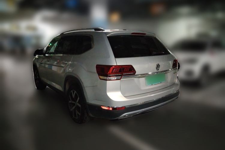 Used Volkswagen Teramont 2020 330TSI Two-Wheel-Drive Luxury Edition China VI Standard Rear Left 45 Deg