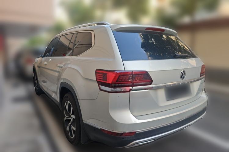 Used Volkswagen Teramont 2020 380TSI Four-Wheel Drive Luxury Version China VI Standard Rear Left 45 Deg