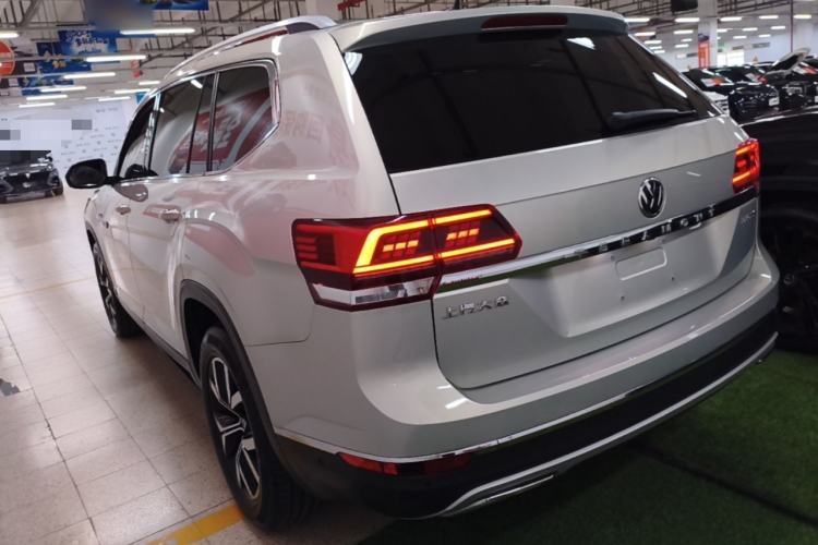 Used Volkswagen Teramont 2020 330TSI Two-Wheel-Drive Luxury Edition China VI Standard Rear Left 45 Deg