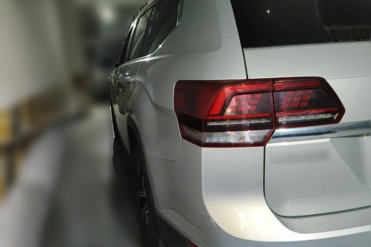 Used Volkswagen Teramont 2020 380TSI Four-Wheel Drive Luxury Version China VI Standard Rear Left 45 Deg