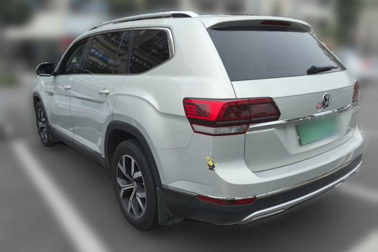 Used Volkswagen Teramont 2020 380TSI Four-Wheel Drive Luxury Version China VI Standard Rear Left 45 Deg