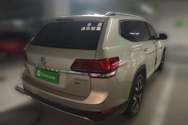 Used Volkswagen Teramont 2020 380TSI Four-Wheel Drive Luxury Version China VI Standard Rear Right 45 Deg