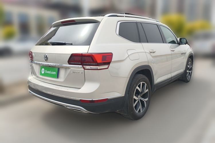 Used Volkswagen Teramont 2020 380TSI Four-Wheel Drive Luxury Version China VI Standard Rear Right 45 Deg