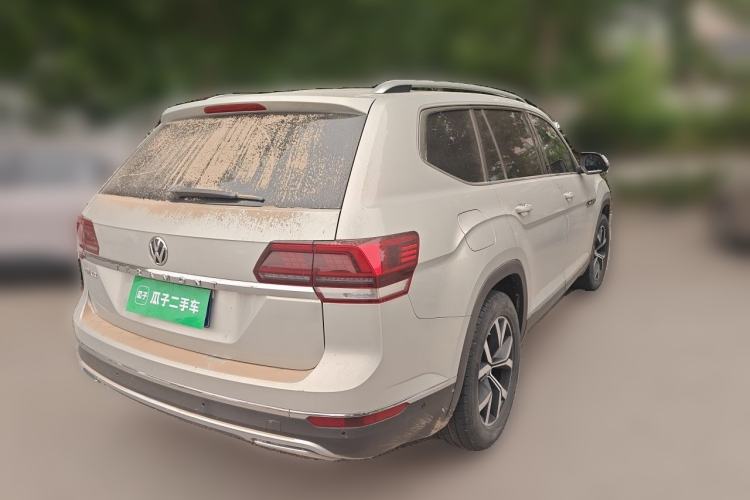 Used Volkswagen Teramont 2020 380TSI Four-Wheel Drive Luxury Version China VI Standard Rear Right 45 Deg