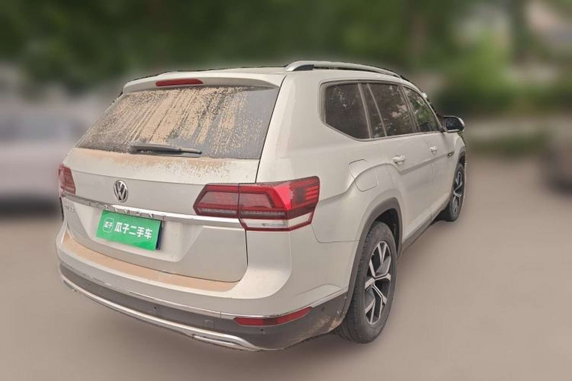 Used Volkswagen Teramont 2020 380TSI Four-Wheel Drive Luxury Version China VI Standard Rear Right 45 Deg